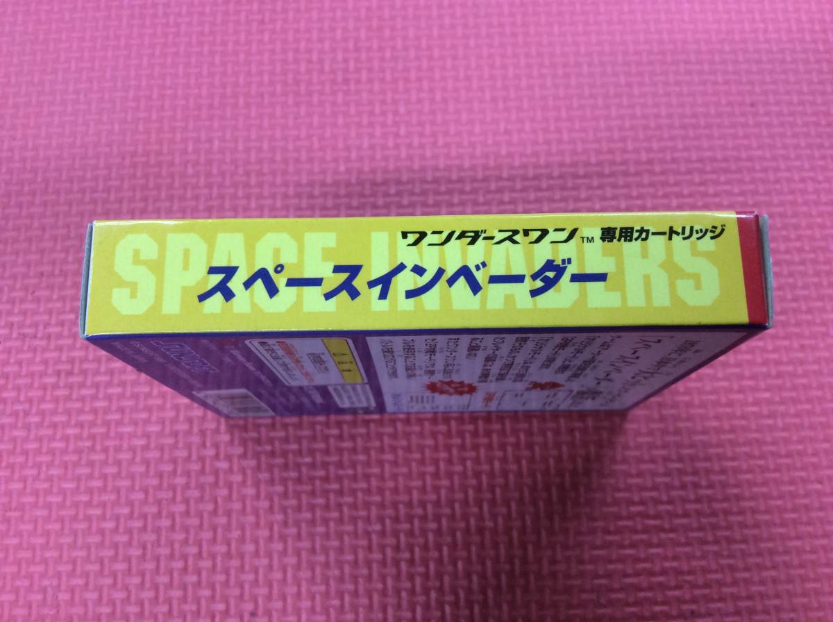 【GM3571/60/0】ワンダースワンソフト★スペースインベーダー★SPACE INVADERS★シューティング★WonderSwan★レトロゲーム★説明書付き★_画像3