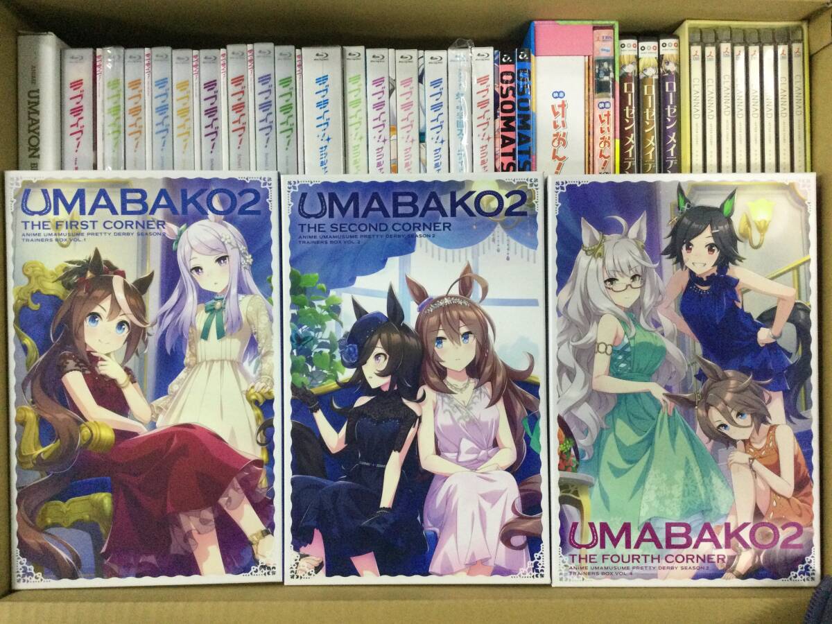 【F8469/120/0】ジャンク★DVD★アニメ中心★まとめ★セット★大量★合計64本前後★UMABAKO2★クラナド★けいおん★ひぐらし★ラブライブ★_画像1