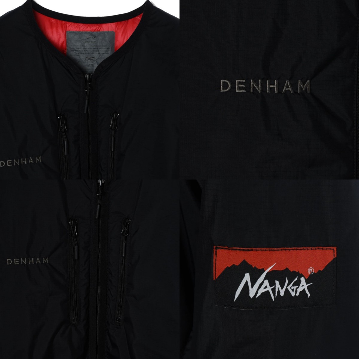 DENHAM x NANGA NGDH MOUNTAIN LINER 2.0 BLACK デンハム x ナンガ マウンテン ライナー ブラック Mサイズ_参考画像