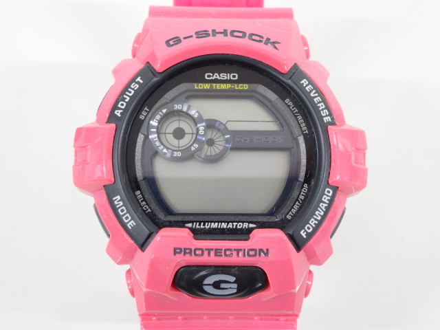 ジャンク 2点セット まとめて CASIO カシオ G-SHOCK HYPER COLLARS ハイパーカラーズ GD-100HC G-LIDE GLS-8900 デジタル メンズ 腕時計_画像4