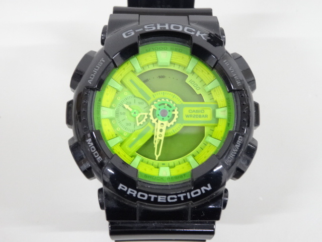 ジャンク 3点セット まとめて CASIO カシオ G-SHOCK Gショック GA-110B GA-100CB GA-100C メンズ 腕時計 ハイパーカラーズ_画像4