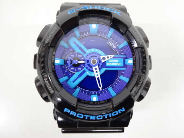 ジャンク 3点セット まとめて CASIO カシオ G-SHOCK Gショック GA-110HC GA-110GB GA-110 メンズ クオーツ 腕時計_画像6