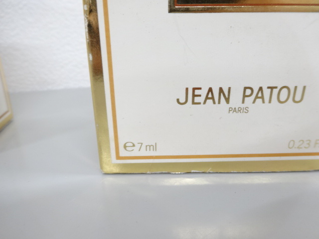 3点セット まとめて 残量多め JEAN PATOU ジャンパトゥ 1000 パルファム 15ml 7ml 香水 フレグランス_画像9