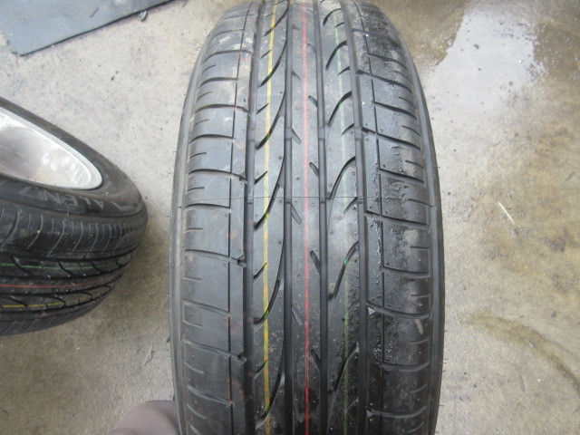 215/60R17 BRIDGESTONE ALENZA 001A 2022年 ライン入り 社外アルミ付4本セット_画像8