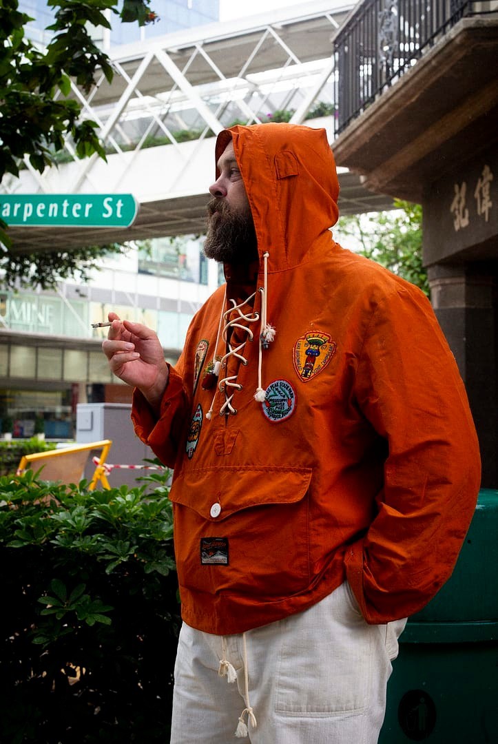 完売品 イーサン着用 Bryceland's Foul Weather Anorak Orange ブライスランズ マウンテンパーカー アノラック タイユアタイ ヴィンテージ_画像8