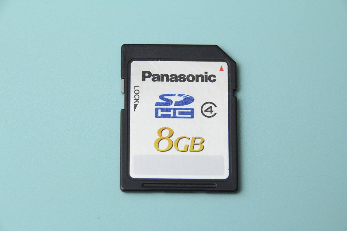 8GB SDHC カード　Panasonic パナソニック_画像1