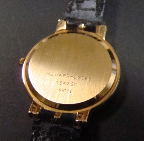 ■SWISS Mageila WATCH■ 腕時計 K18/750 金無垢 GOLD 重量約24.1g ■金価格高騰中_画像5