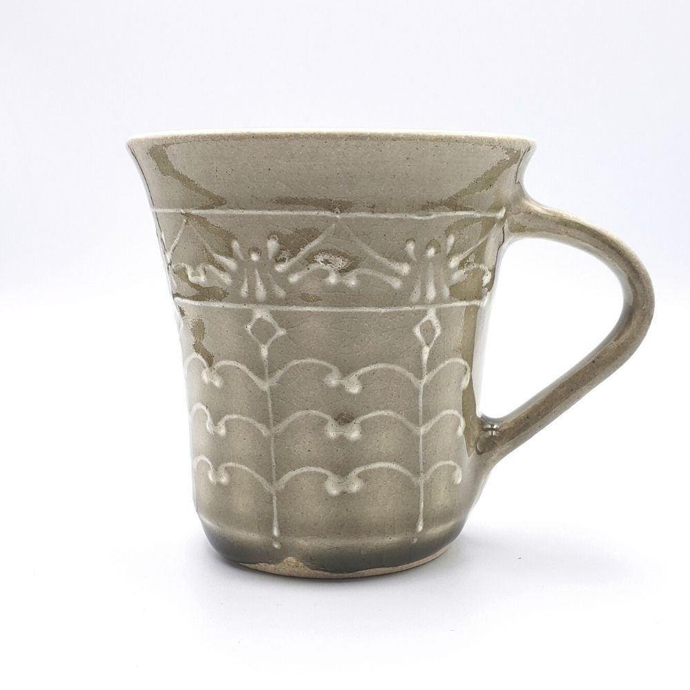  mug ceramics Mashiko . coffee cup hand made tea cup glass Cafe mug country . Takeshi microwave oven correspondence 150ml