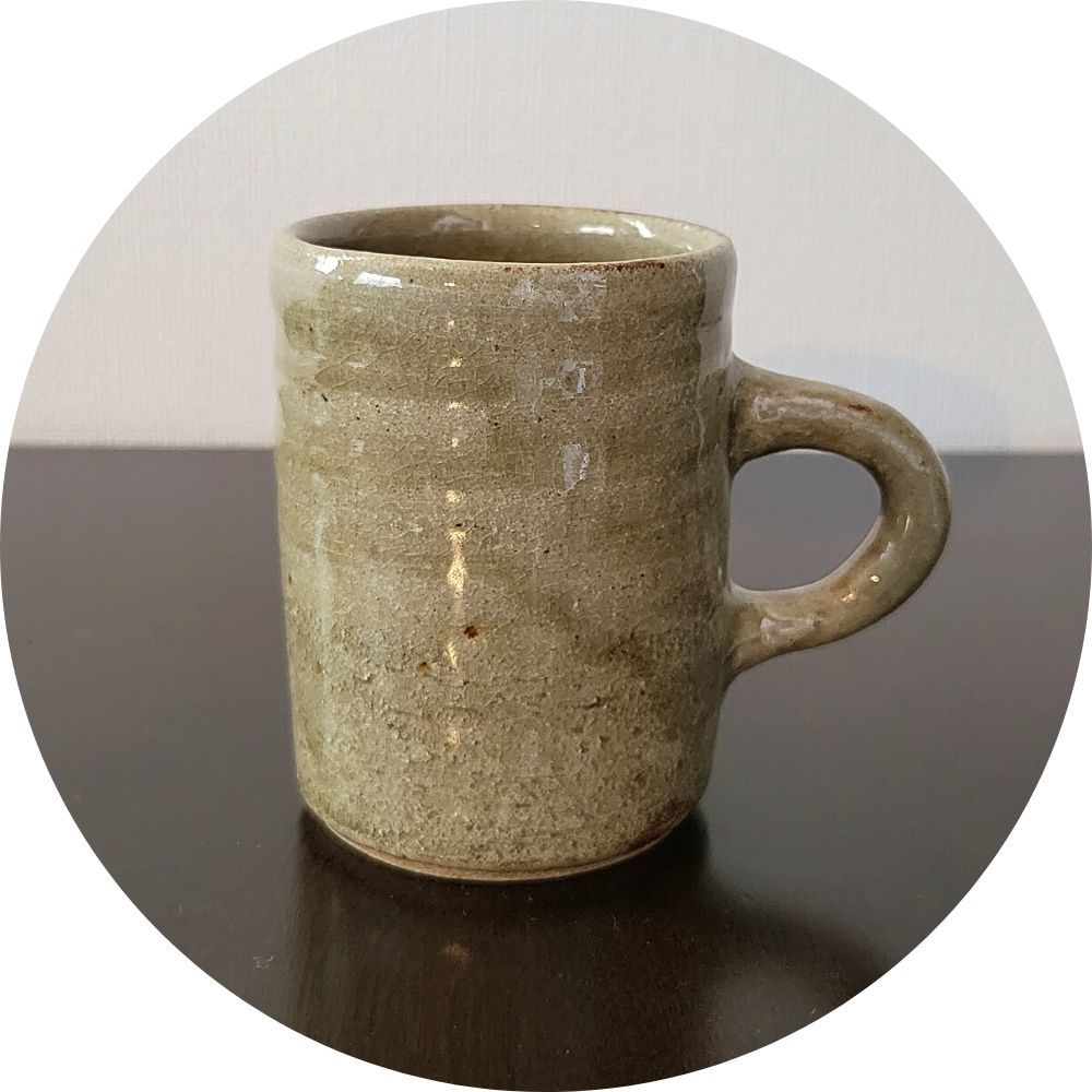  mug ceramics Mashiko . coffee cup hand made tea cup glass Cafe mug salt . Momoko microwave oven correspondence 130cc outlet 