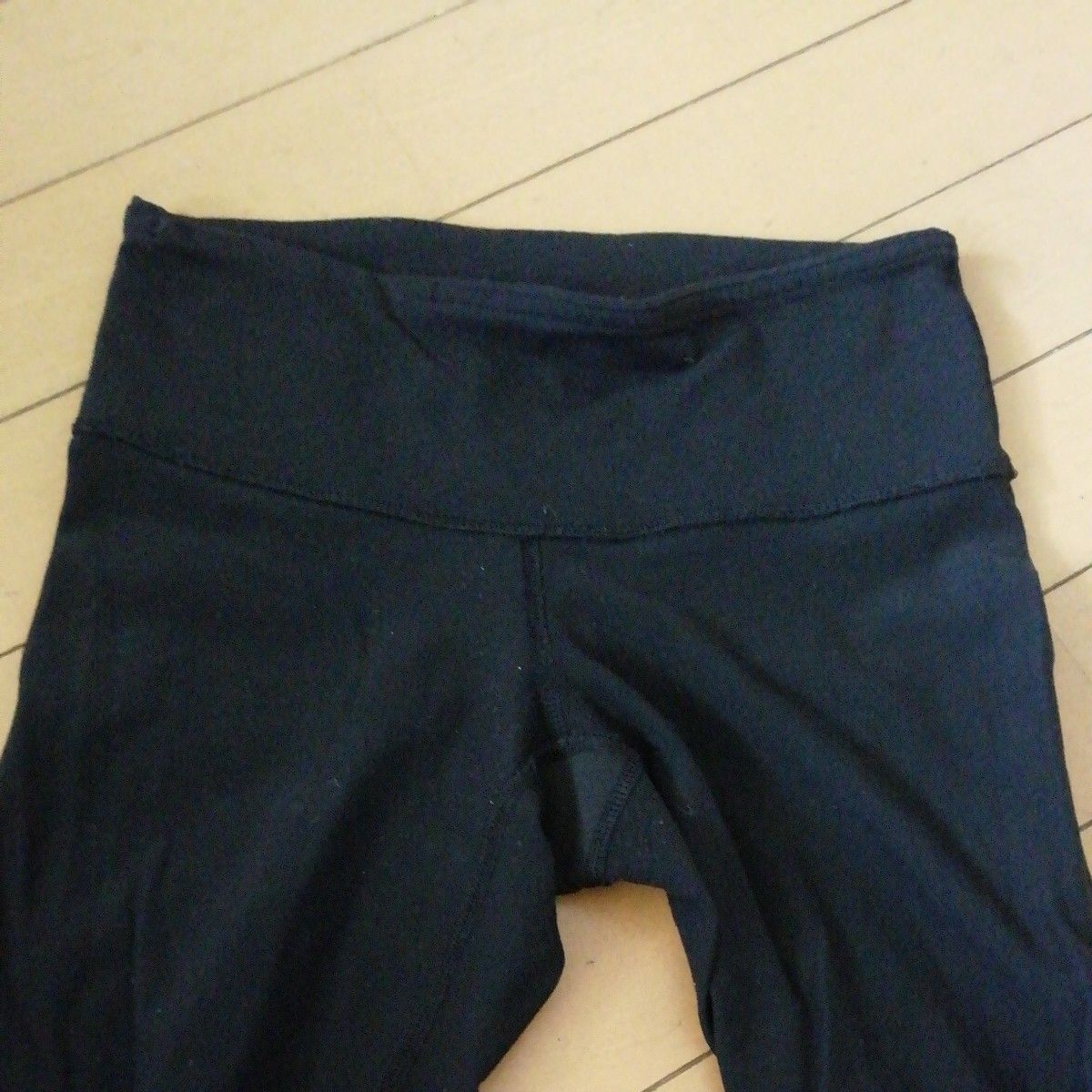 lululemon　ルルレモン　黒　 レギンス スパッツ タイツ ストレッチ ジョギング　S~M  中古　733