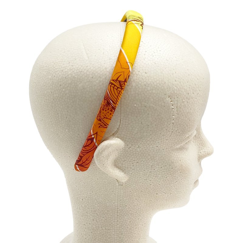 ▼大幅値下げ！美品▼ HERMES エルメス　エルザ　ElsaHeadband　ジャングルラブ　レインボー　カチューシャ 　新品同様【辻屋質店A1572】_画像4