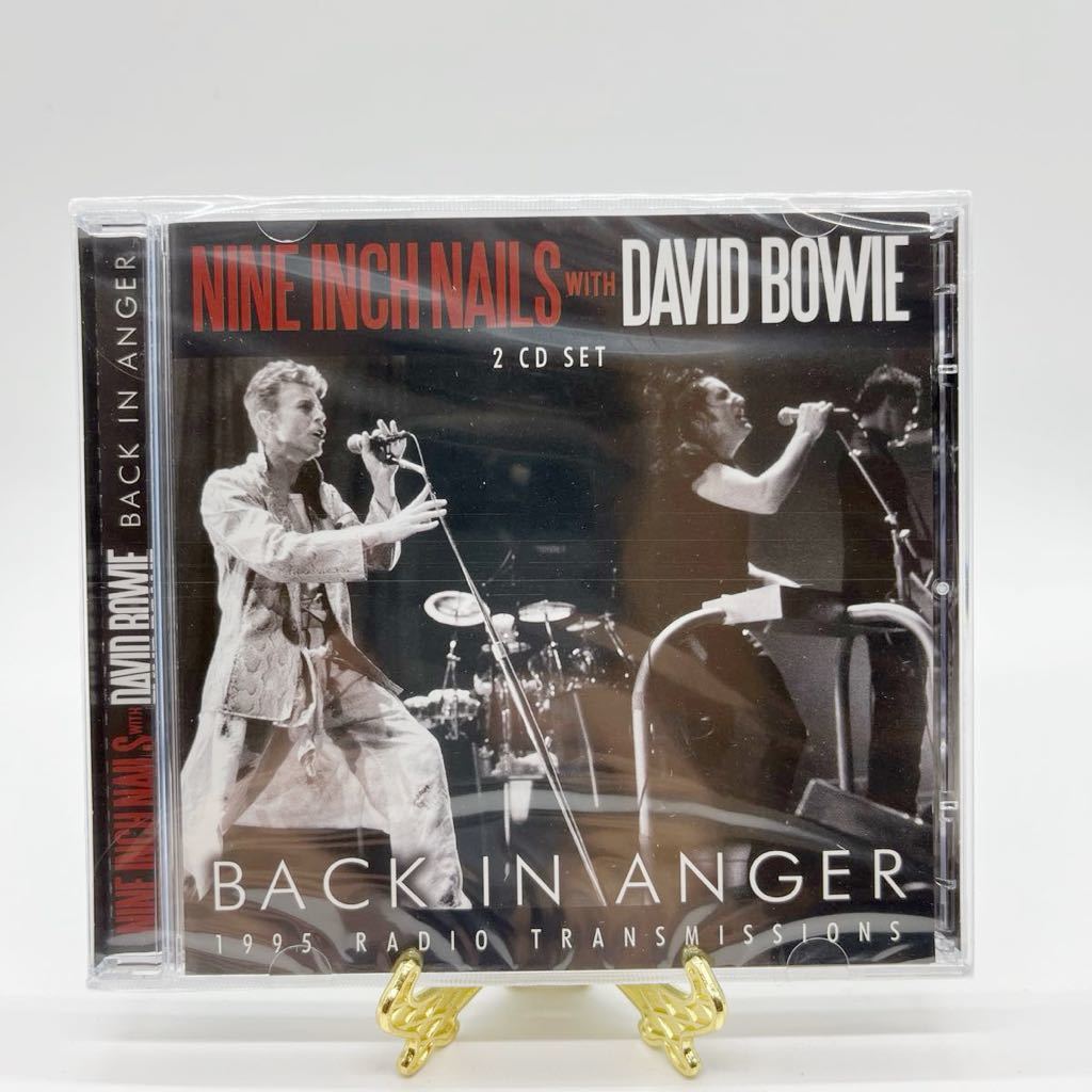 nine inch nails with david bowie back in anger　輸入盤 2CD SET 洋楽 ハードロック_画像1