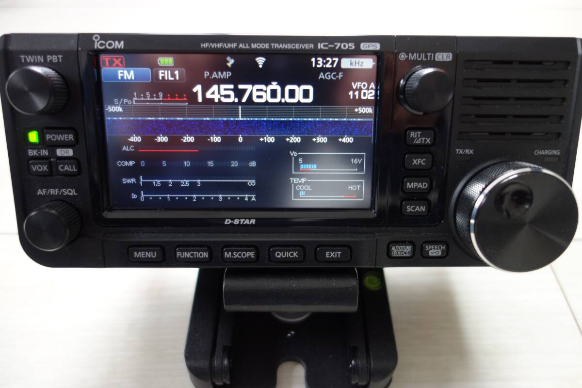 ICOM　IC-705及びAH-705　_画像1