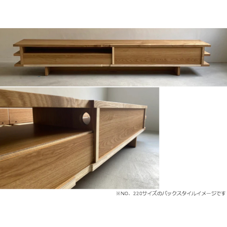 一部受注生産 日本製 TVボード 常盤家具 TOKIMUKU TRAD トラッド 160 ウォールナット ナラ チェリー 無垢材 新品 搬入設置送料無料_画像9