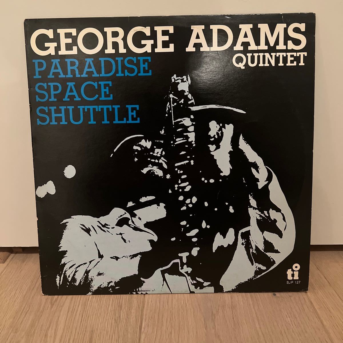 オランダオリジナル　george adams quintet paradise space shuttle LP レコード　ジョージアダムス_画像1