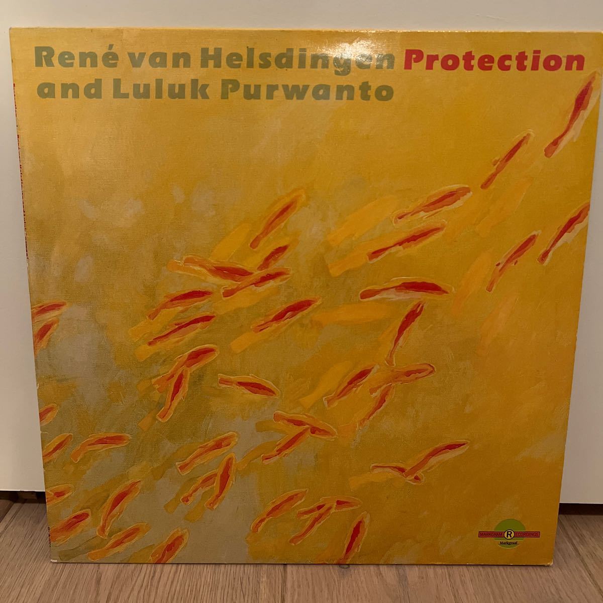 オランダオリジナル　Rene van helsdingen protection LP レコード