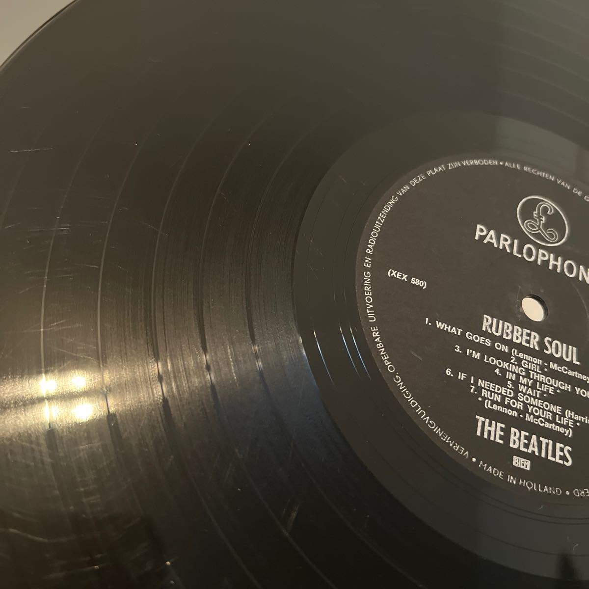 ラウドカット　オランダモノ盤　THE BEATLES ビートルズ ラバーソウル RUBBER SOUL LPレコード PMC1267_画像10