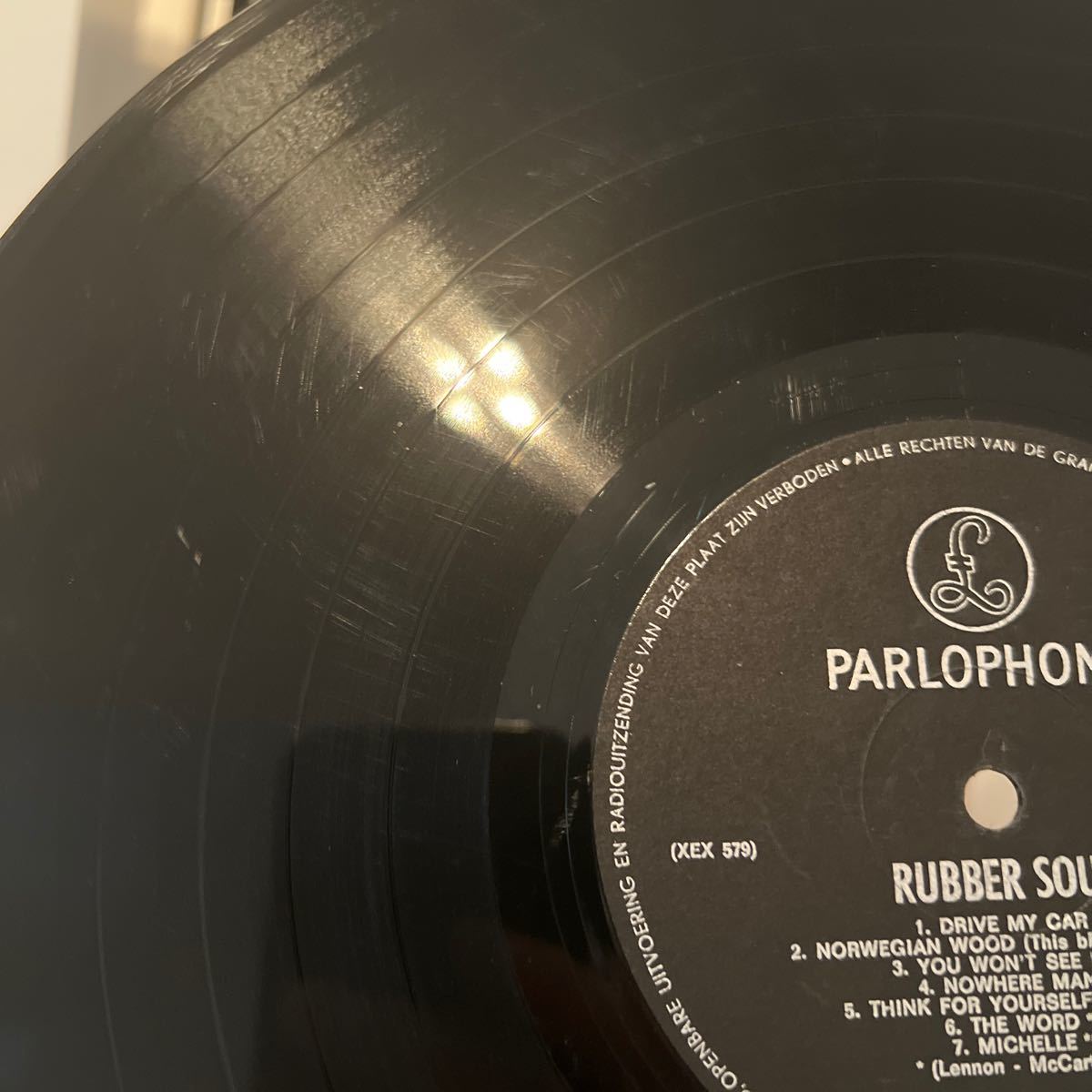 ラウドカット　オランダモノ盤　THE BEATLES ビートルズ ラバーソウル RUBBER SOUL LPレコード PMC1267_画像6