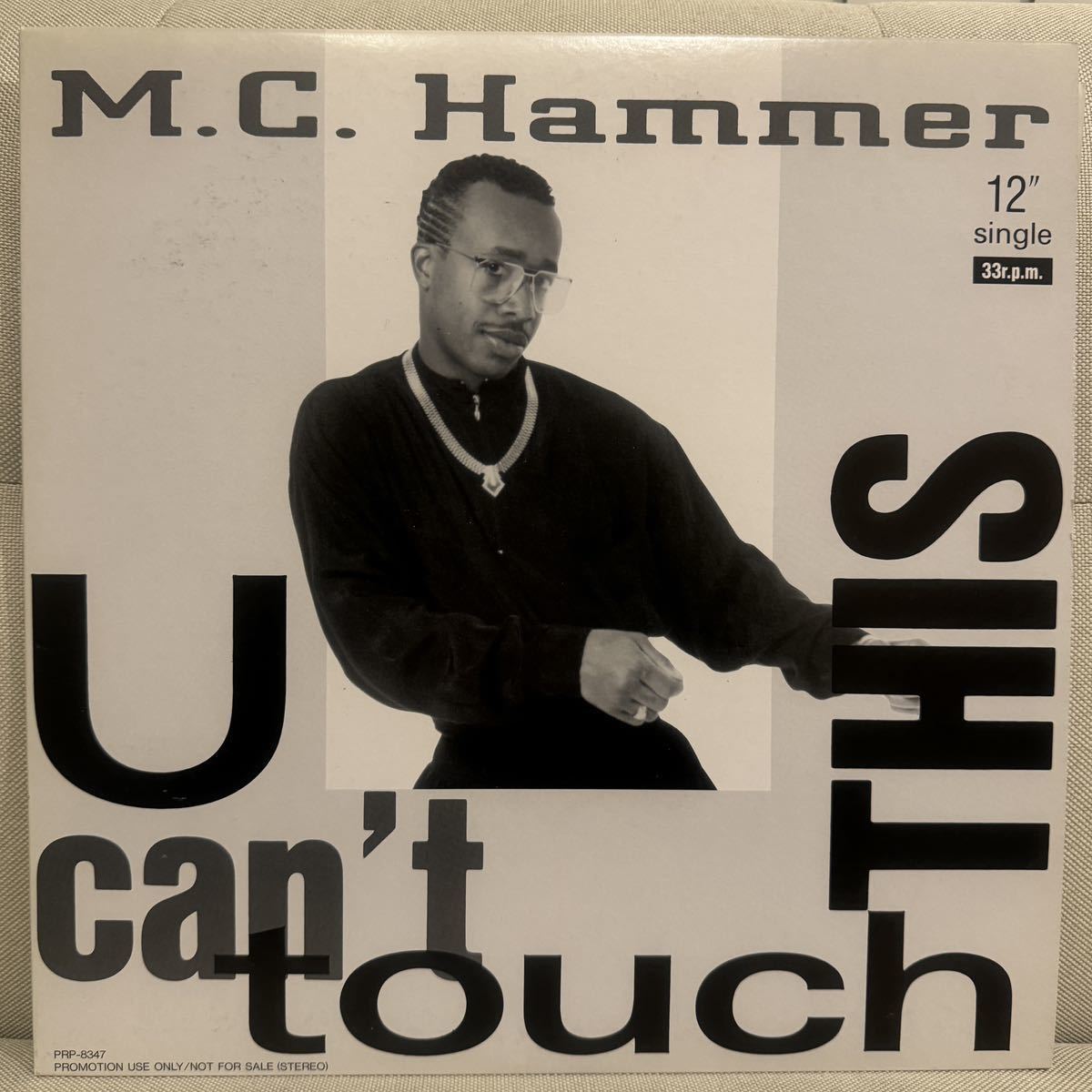 国内プロモ MC Hammer U Can't Touch This Special Remix 12, 33 RPM, Promo 国内プロモ 見本盤の画像1