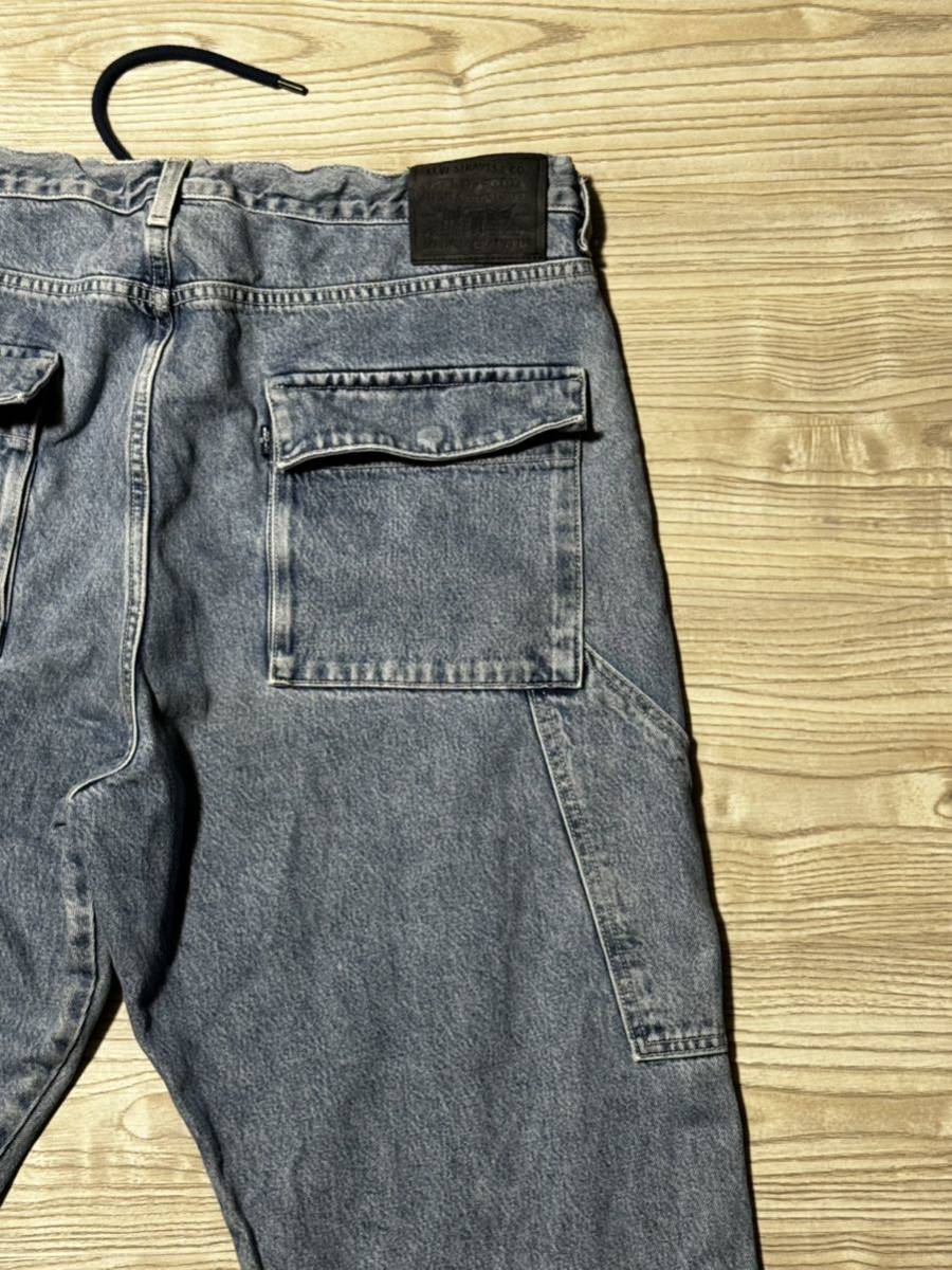 リーバイス デニムパンツ Levi’s ダブルニー ペインターパンツ MADE&CRAFTED ジーンズ ジーパン XL_画像6