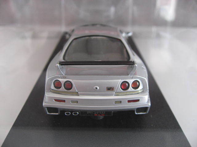 訳アリ【1/43ミニカー】ニスモ　GT-R　LM　ロードカー　／　HPI・MIRAGE　8474　日産　R33_画像6