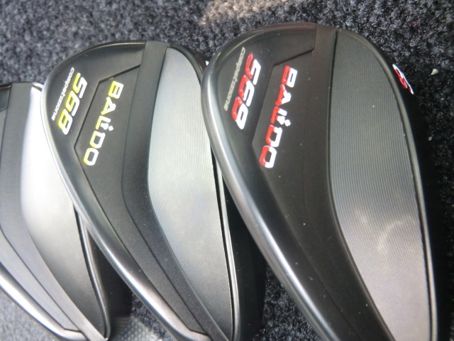 まとめて3本鮮やかカラーリング■美品2023バルド568ウェッジ黒 TOUR BLACK WEDGE■50°■54°■58°■_画像3