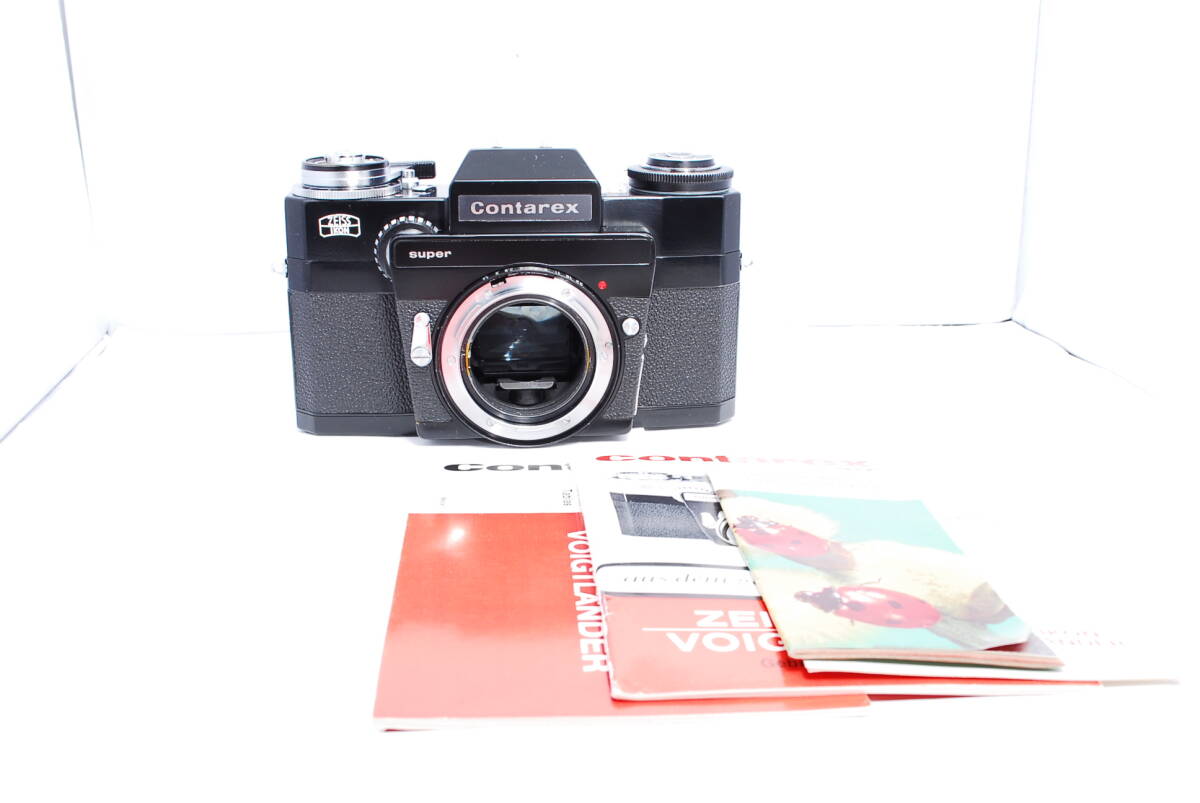 〓全く出回っていない希少なブラック〓コンタレックス ZEISS IKON Contarex Super BLACK PAINT_画像6