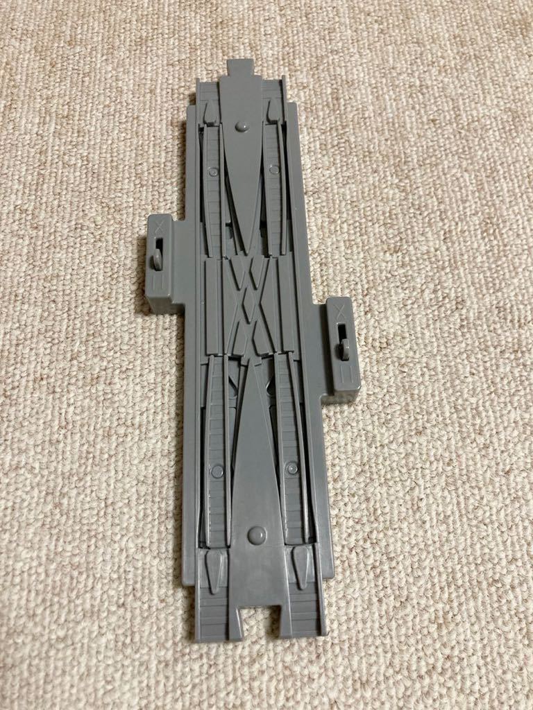 [1 piece successful bid = 1 pcs ] Plarail advance Cross po in trail AR-02 rail parts station Home for rail exhibition hour stock total 6ps.@ equipped. intersection rail 