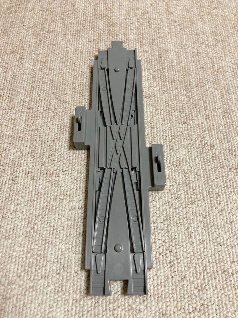 [1 piece successful bid = 1 pcs ] Plarail advance Cross po in trail AR-02 rail parts station Home for rail exhibition hour stock total 6ps.@ equipped. intersection rail 