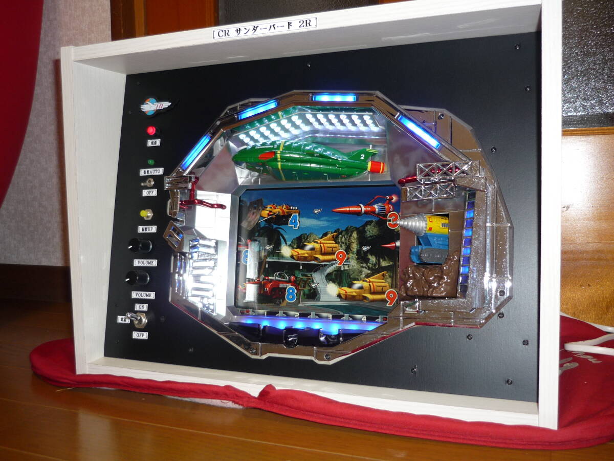Yahoo!オークション - 卓上パチンコ CR サンダーバード 2R ミニBOX Yahoo!オークション - 卓上パチンコ CR サンダーバード 2R ミニBOX