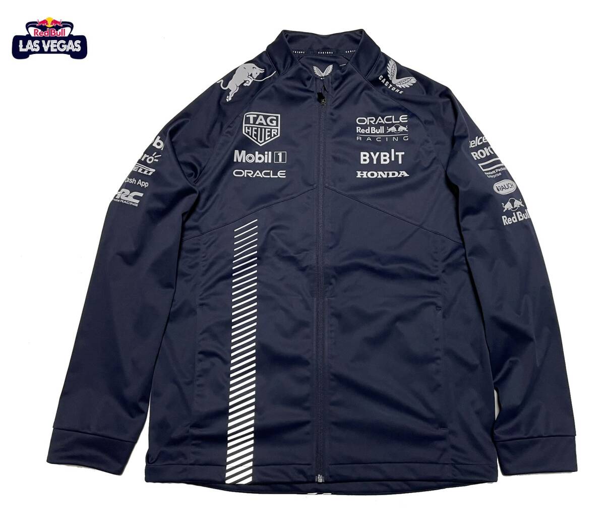  Red Bull 2023las Vegas GP supplied goods soft shell jacket M not for sale feru start  pen Perez Honda F1 CASTORE Japan GP