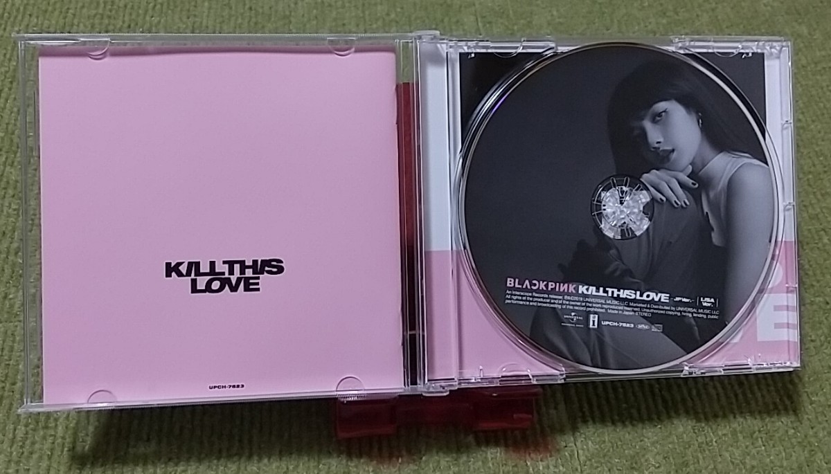 【名盤！】BLACKPINK ブラックピンク KILL THIS LOVE JP Ver. 初回限定盤 LISA Ver. リサ CDアルバム DON'T KNOW WHAT TO DO best ベスト _画像2