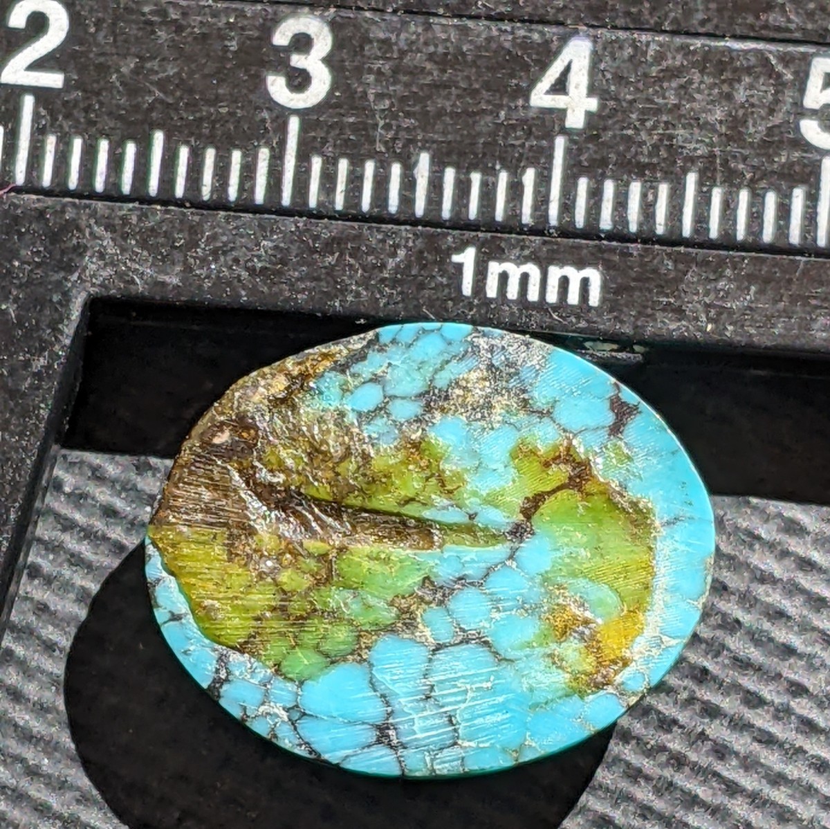 ★神聖なる空の守護石　チベット　ターコイズ　チベタン　カボション　トルコ石10.8ct_画像7