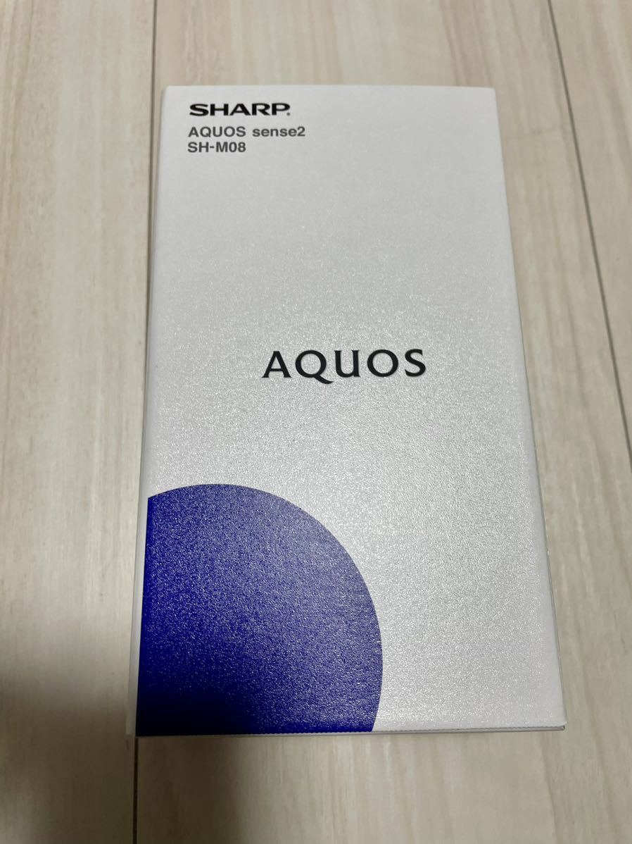 新品 SIMフリー AQUOS sense2 SH-M08 ホワイトシルバー(S) SHARP スマートフォン スマホ No.1_画像4