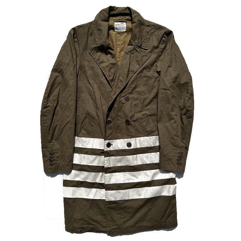 1998AW HELMUT LANG ヘルムートラング ライン ロングコート 1998AW HELMUT LANG ヘルムートラング ライン ロングコート