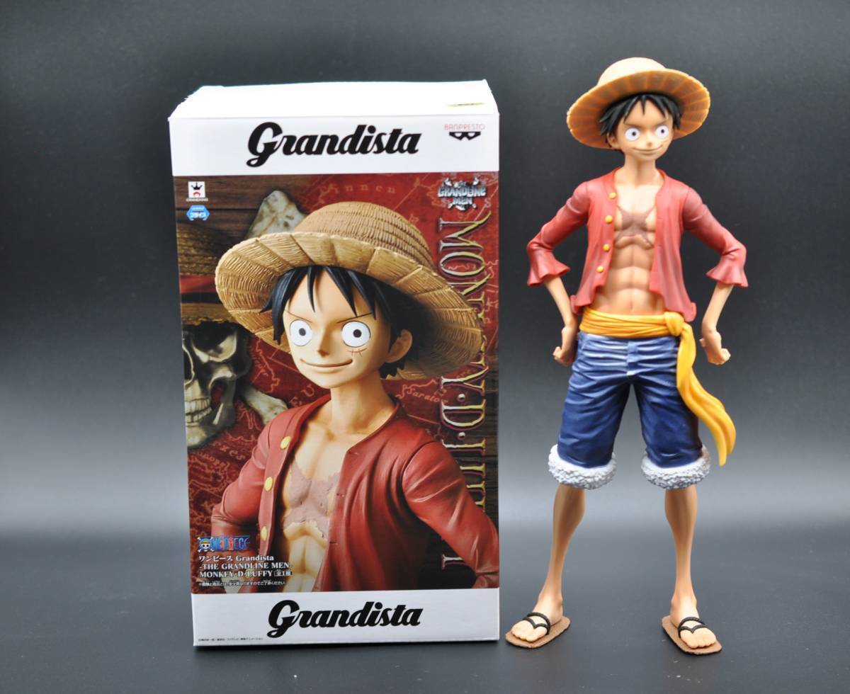 バンプレスト ワンピース ONE PIECE Grandista THE GRANDLINE MEN /MONKEY・D・LUFFY モンキー・D・ルフィ★中古品★＃1023-79の画像8