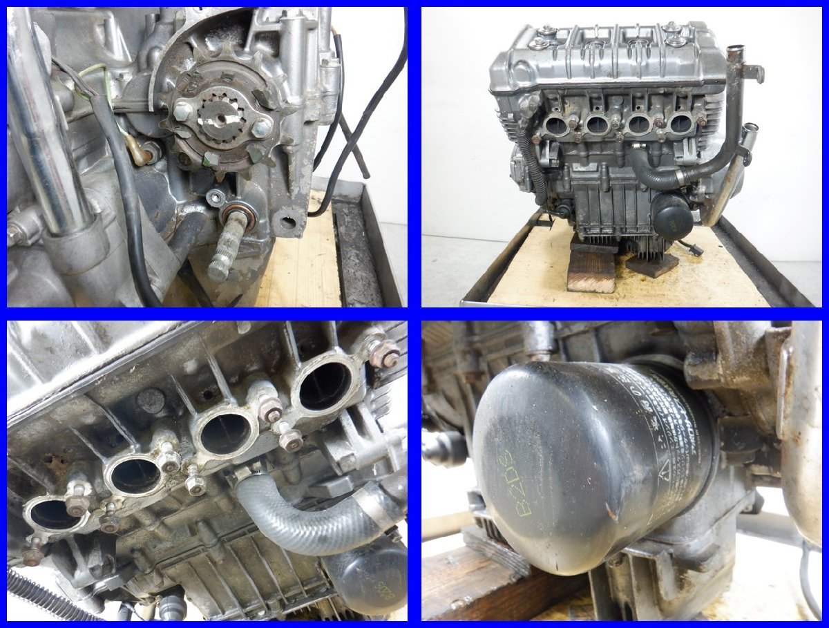 !☆gE220 バリオス ZR250A エンジン 実動 走行確認済 動画有 180 !☆gE220 バリオス ZR250A エンジン 実動 走行確認済 動画有 180