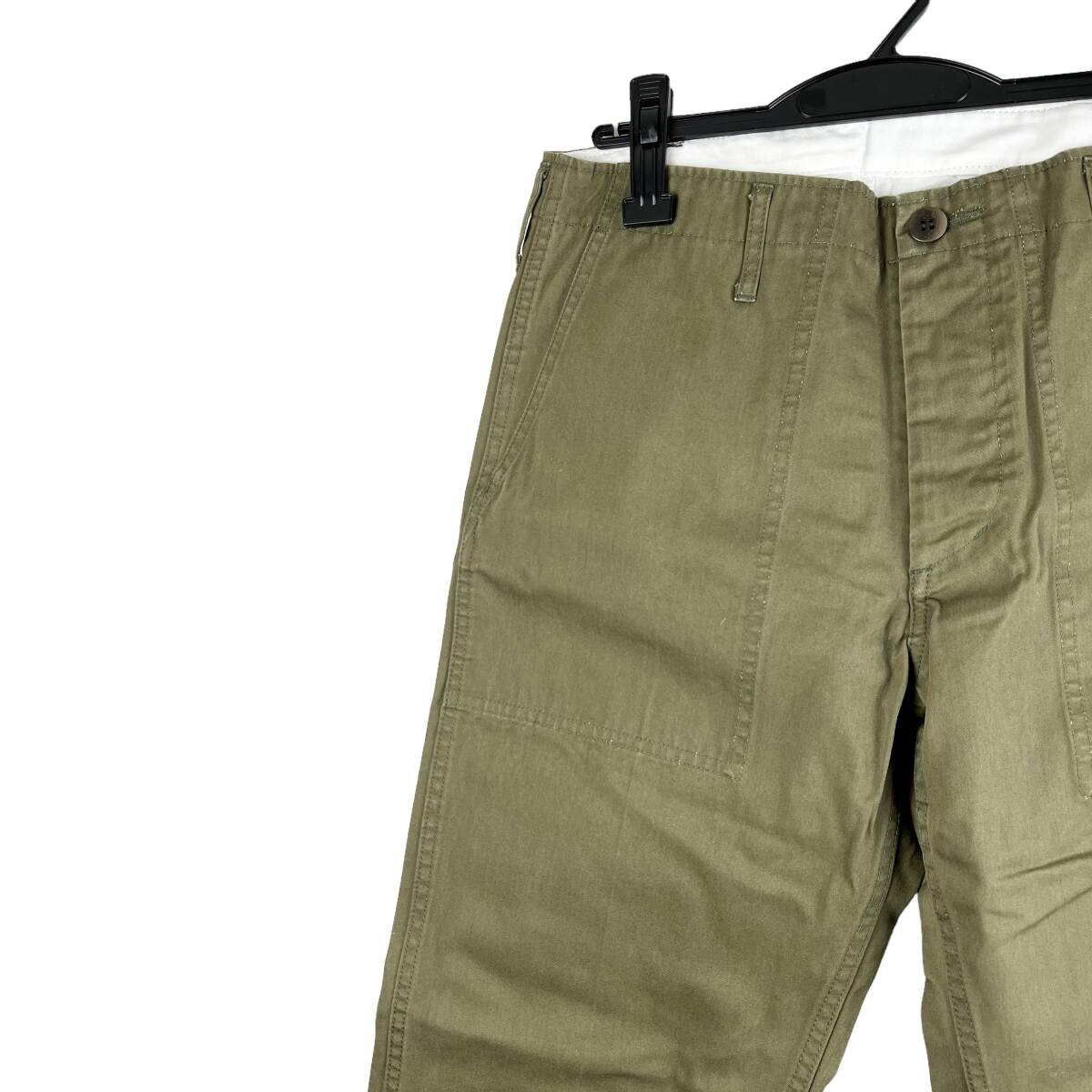 VISVIM(ビズビム) TRADE WIND CHINO TWILL Straight Pants (khaki)_画像2