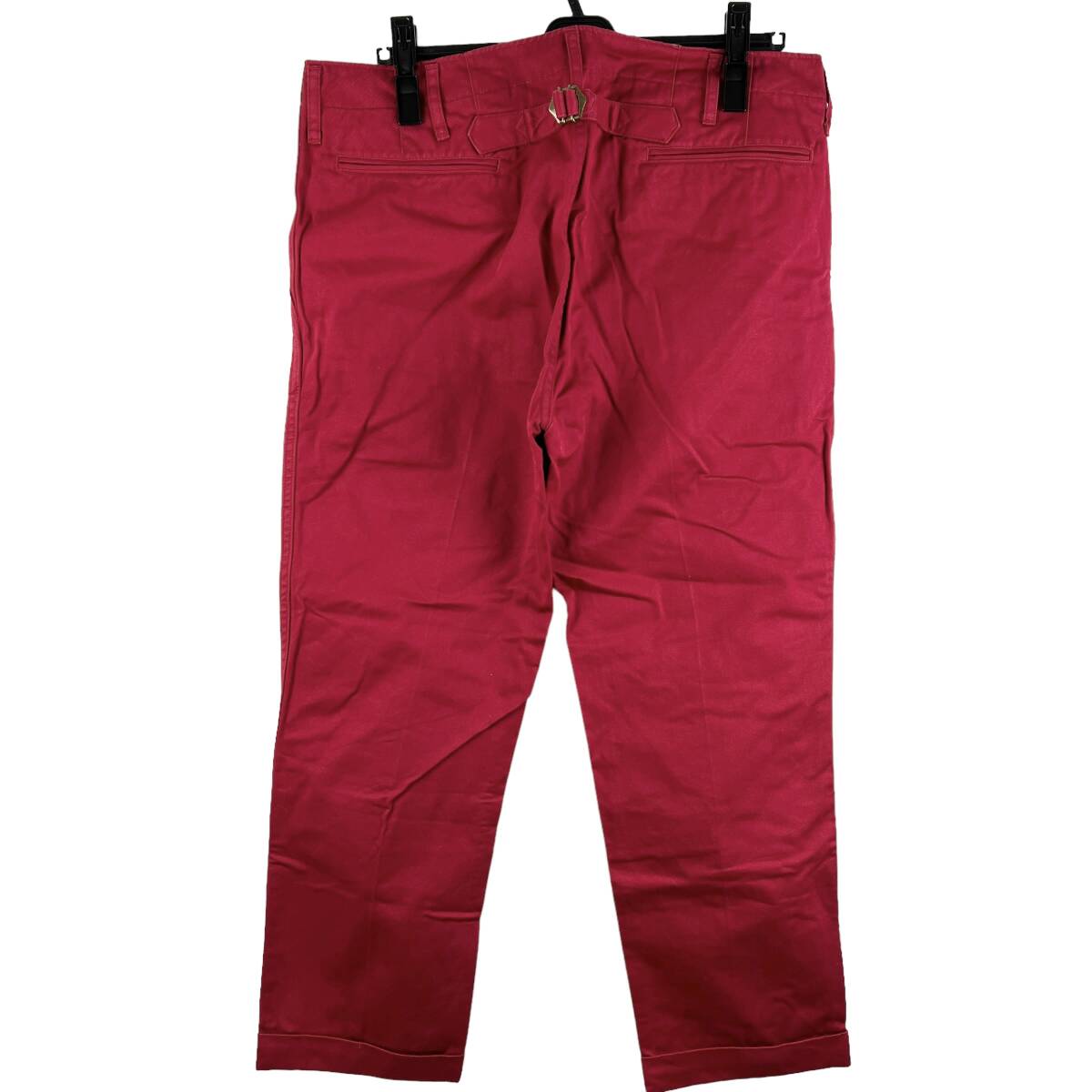 VISVIM(ビズビム) HIGH-WATER CHINO Pants 16AW (red)|Yahoo VISVIM(ビズビム) HIGH-WATER CHINO Pants 16AW (red)|Yahoo