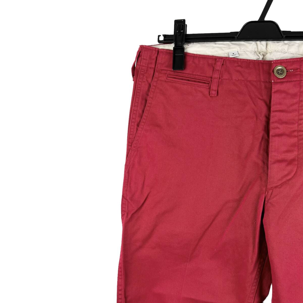 VISVIM(ビズビム) HIGH-WATER CHINO Pants 16AW (red)|Yahoo VISVIM(ビズビム) HIGH-WATER CHINO Pants 16AW (red)|Yahoo