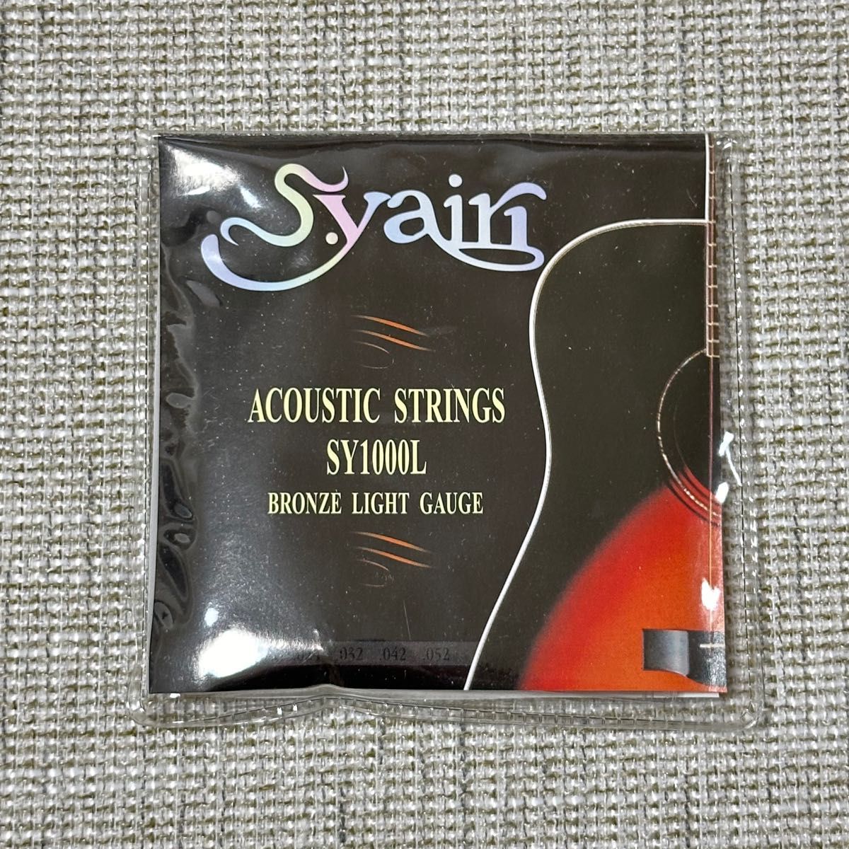 S.Yairi アコースティックギター弦 SY-1000L ライト (012-052) SY-1000L