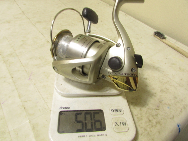 high class Shimano (Shimano)/ULTEGRA 5000/ spinning reel / approximately  506g 60 size 0209-06: Real Yahoo auction salling