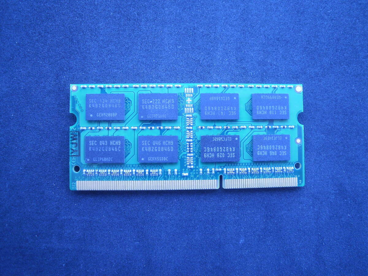 【動作確認済み】美品　PCパーツ　メモリー　TECMYO DDR3 PC3-10600S DDR3-1600 4G _画像2