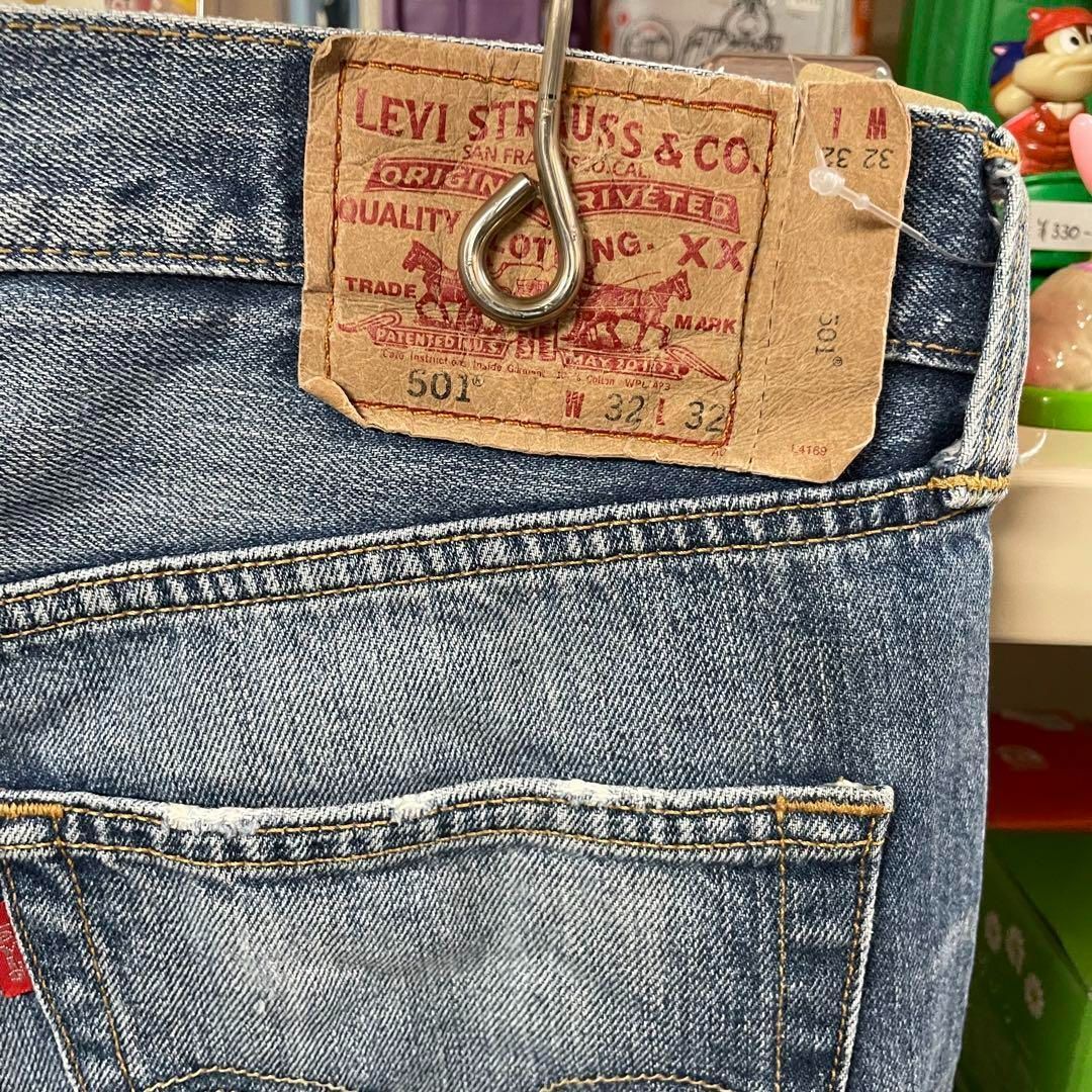 良品 LEVI'S リーバイス デニム ジーンズ パンツ 501 w32 L32 359 アメカジ 雰囲気◎ ゴールデンサイズ_画像7