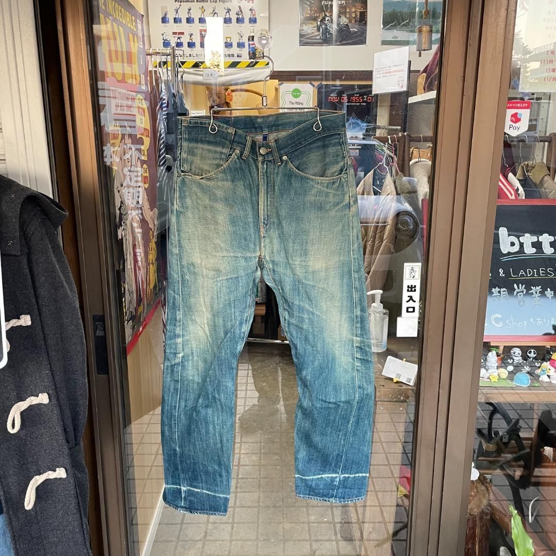 古着 Levi's RED リーバイスレッド デニム パンツ ジーンズ 片ポケ 立体裁断 W32×32 ネクストビンテージ