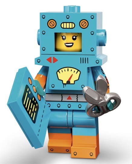即決　新品　未使用　LEGO レゴ 71034 ミニフィグ シリーズ 23　段ボールロボット 　Cardboard Robot　ミニフィギュア_画像1