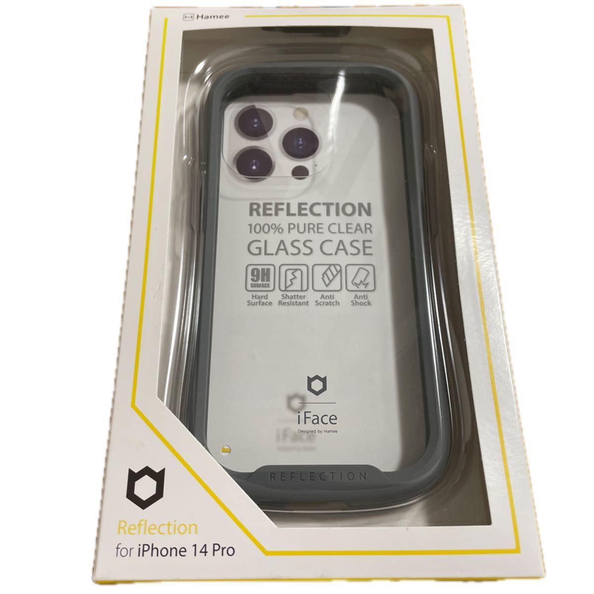 iPhone 14 Pro iFace Reflection 強化ガラスクリアケース 41-945131