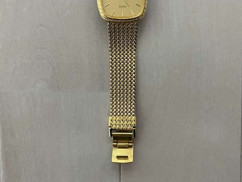 某メーカー SEIKO ゴールド 腕時計 メンズ ドルチェ DOLCE セイコー ドルチェ