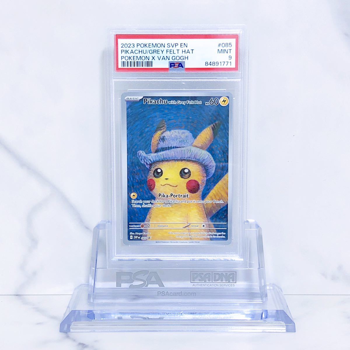 注文割引 PSA9 ゴッホピカチュウ プロモ/Pikachu with Grey Felt hat