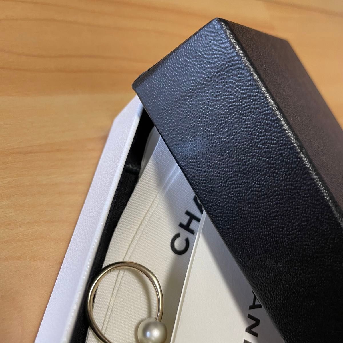 CHANEL Wパール リング ゴールド 指輪 cocoマーク シャネル CHANEL Wパール リング ゴールド 指輪 cocoマーク シャネル